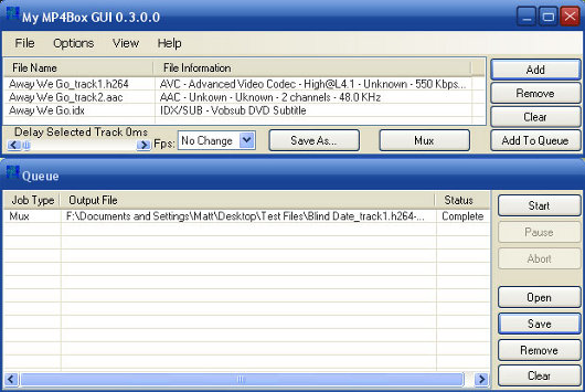 Programma per Dividere file MP4