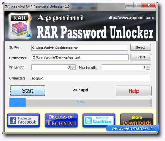 come cercare la password