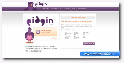 Interfaccia grafica di PidGin