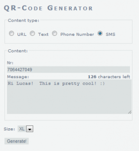 Immagine del decimo servizio online per creare codici QR