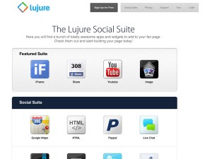 Immagine dell'applicazione Lujure Assemblyline per personalizzare Facebook