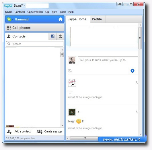 Immagine dell'applicazione Skype Portable