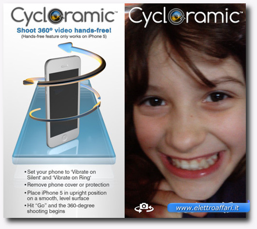 Immagine dell'applicazione Cycloramic per iPhone