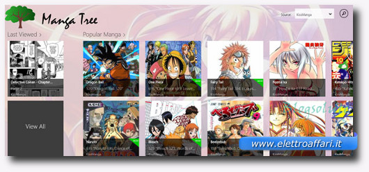 Immagine dell'applicazione Manga Tree