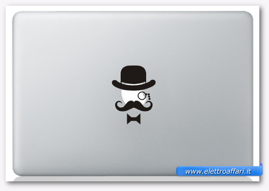 Immagine dell'adesivo Sherlock Holmes per MacBook
