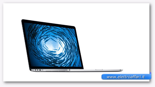 Immagine del notebook MacBook Pro con Retina Display