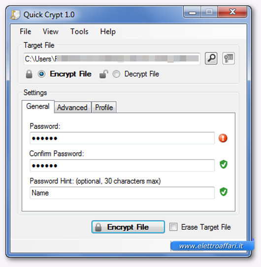 Criptare File su Windows