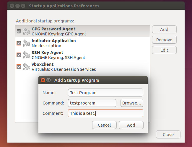 Avvio automatico di un programma su Linux (Ubuntu)