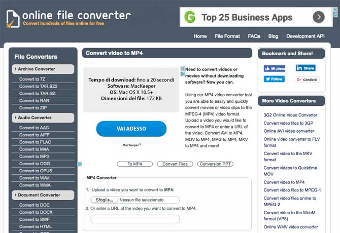 online file converter