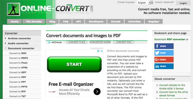 Online-Convert file keyonote